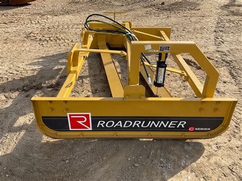 roadrunner skid steer grader|roadrunner grader for sale.